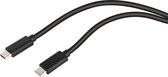 SPEEDLINK SL-180023-BK USB-kabel 1 m USB C Zwart