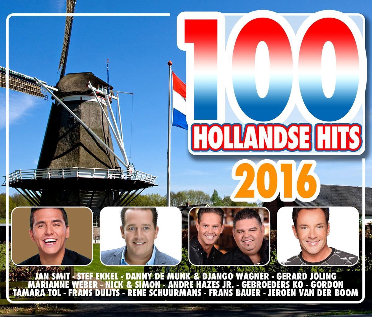 100 Hollandse Hits (2016), 100 Hollandse Hits | CD (album) Muziek | bol.com