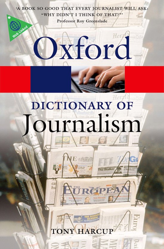 Oxford Quick Reference - A Dictionary of Journalism - cover