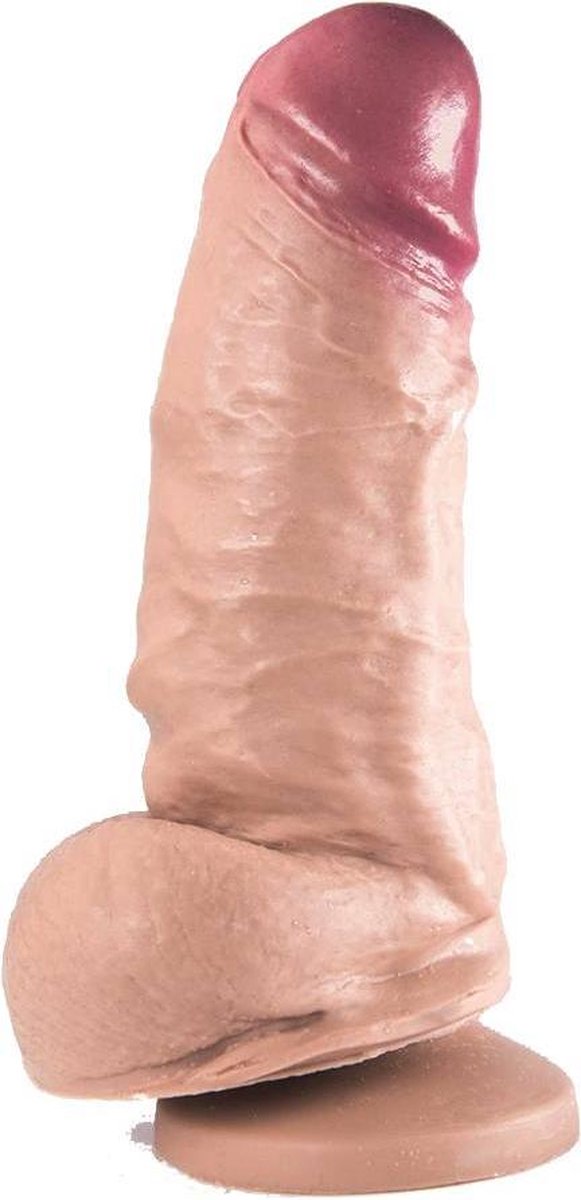 Heroes Dildo met zuignap 16 x 5 cm - beige