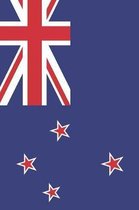 New Zealand Flag Notebook - New Zealand Flag Book - New Zealand Travel Journal