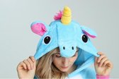 Unicorn onesie voor volwassenen - Maat M - Blauw
