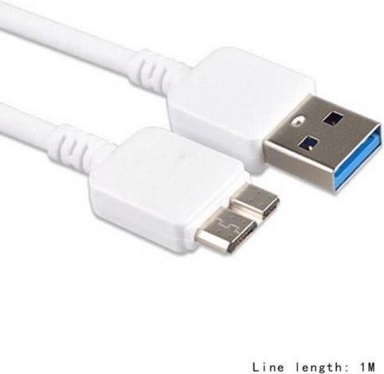 vrek Of later versterking Xssive USB Kabel voor Samsung Galaxy S5 / Galaxy Note 3 - wit | bol.com