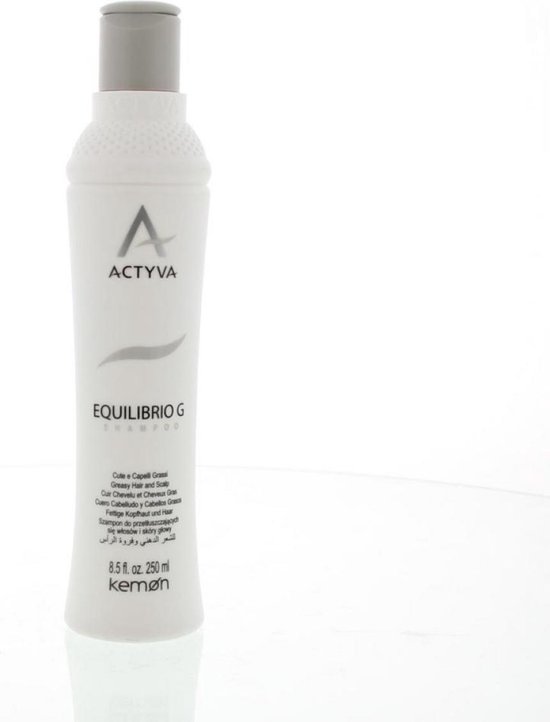 KEMON ACTYVA EQUILIBRIO G SHAMPOO VET HAAR/VETTE HOOFDHUID 250ML