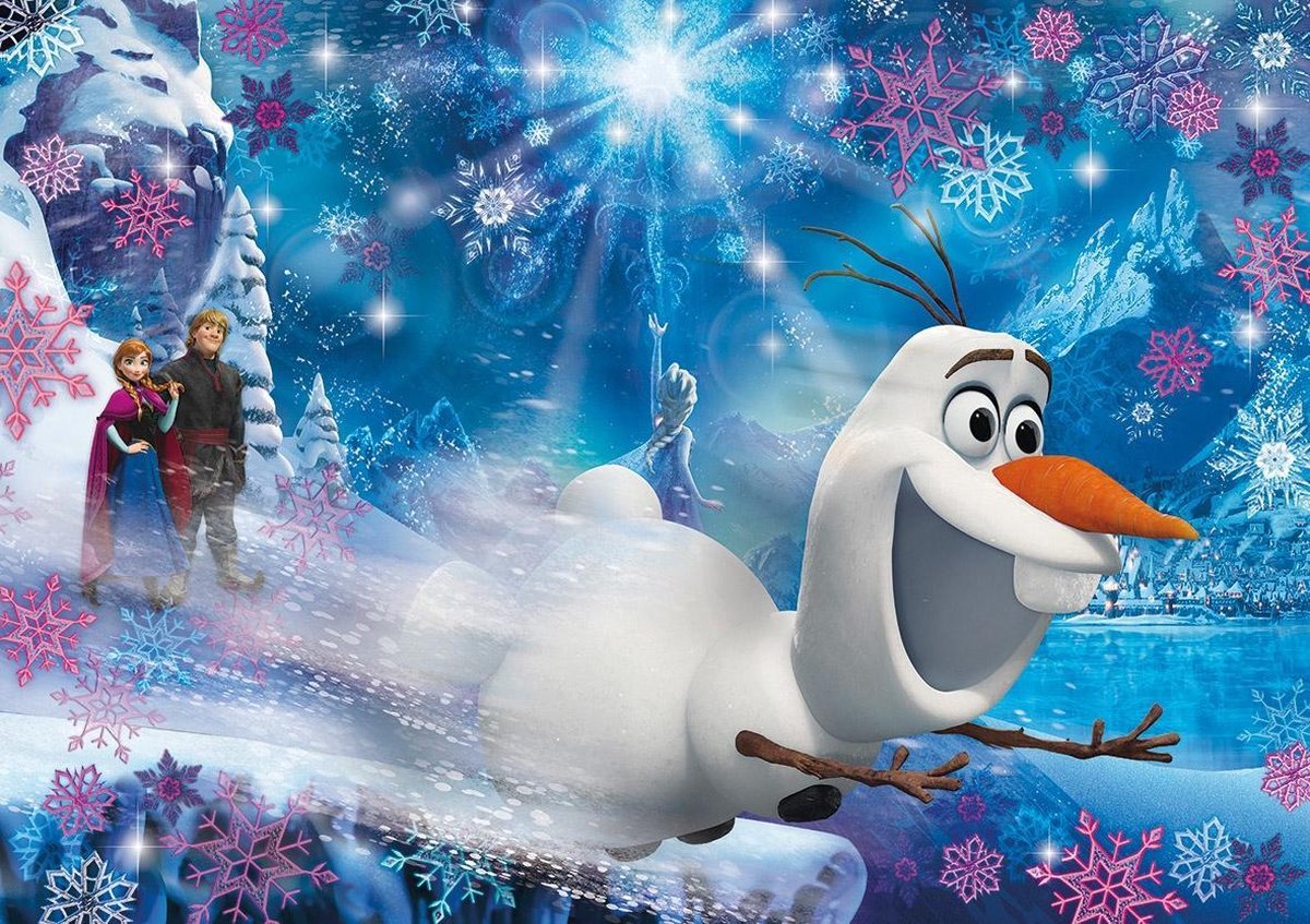 Disney Frozen Olaf puzzel Legpuzzel 104 stuk(s) | bol.com