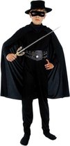 Compleet Zorro kostuum voor kinderen 130-140 (10-12 jaar)