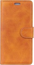 Shop4 - Geschikt voor iPhone Xr Hoesje - Wallet Case Matte Retro Look Bruin