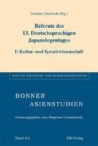 Referate des 13. Deutschsprachigen Japanologentages