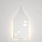 Grachtenpand lamp Nº 1 - huisje met LED
