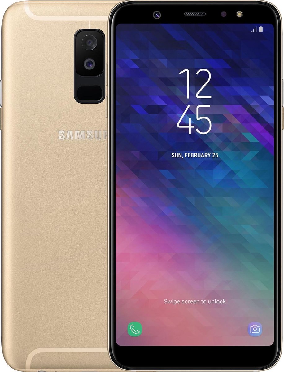 Te Chromatisch Indirect Samsung Galaxy A6+ - 32GB - Goud | bol.com