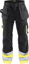 Blaklader Werkbroek High Vis 1529-1860 - Zwart/High Vis Geel - D128