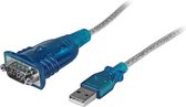 StarTech 1-poorts USB-naar-RS232 DB9 seriële adapterkabel - M/M
