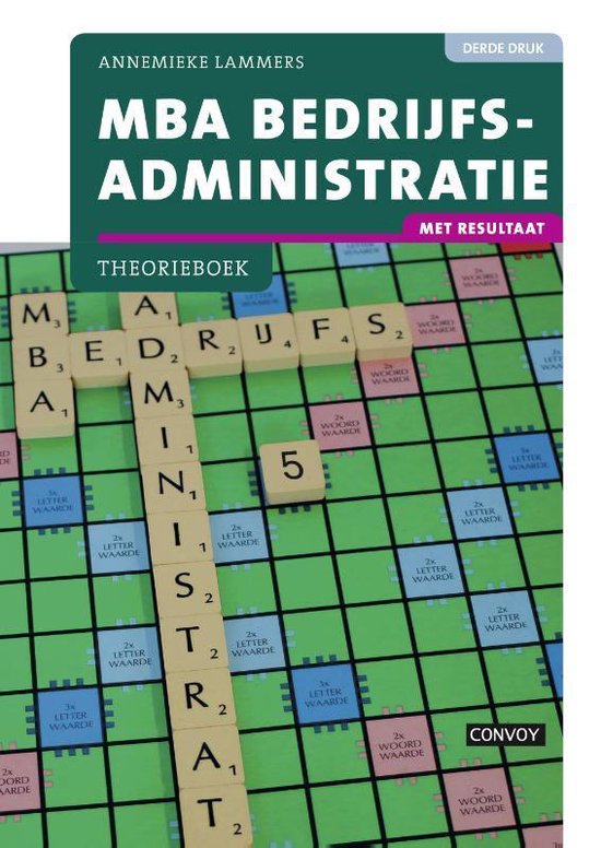 MBA Bedrijfsadministratie Theorieboek - Annemieke Lammers | Nextbestfoodprocessors.com