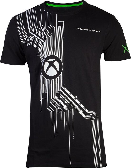 Difuzed Xbox T-Shirt The System Size XL Microsoft Shirts 