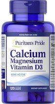 Puritan's Pride Calcium Magnesium with Vitamin D - 120 caplets