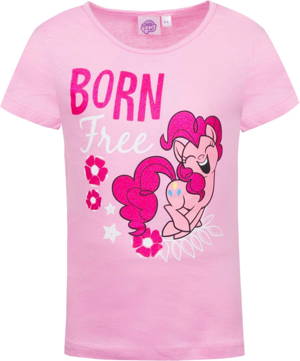 My little pony T-shirt 116 cm Roze 