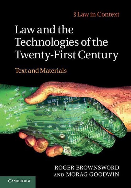 Law in Context - Law and the Technologies of the Twenty-Firs ... - cover