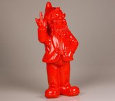 Gnome F Ck You 20 cm rouge
