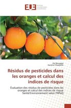 Omn.Univ.Europ.- Résidus de Pesticides Dans Les Oranges Et Calcul Des Indices de Risque