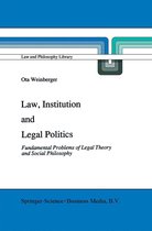 Law and Philosophy Library 14 - Law, Institution and Legal Politics