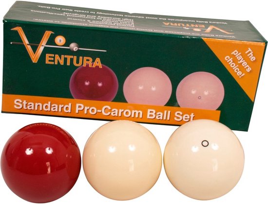 Foto: Ventura standard pro carom set 61 5mm