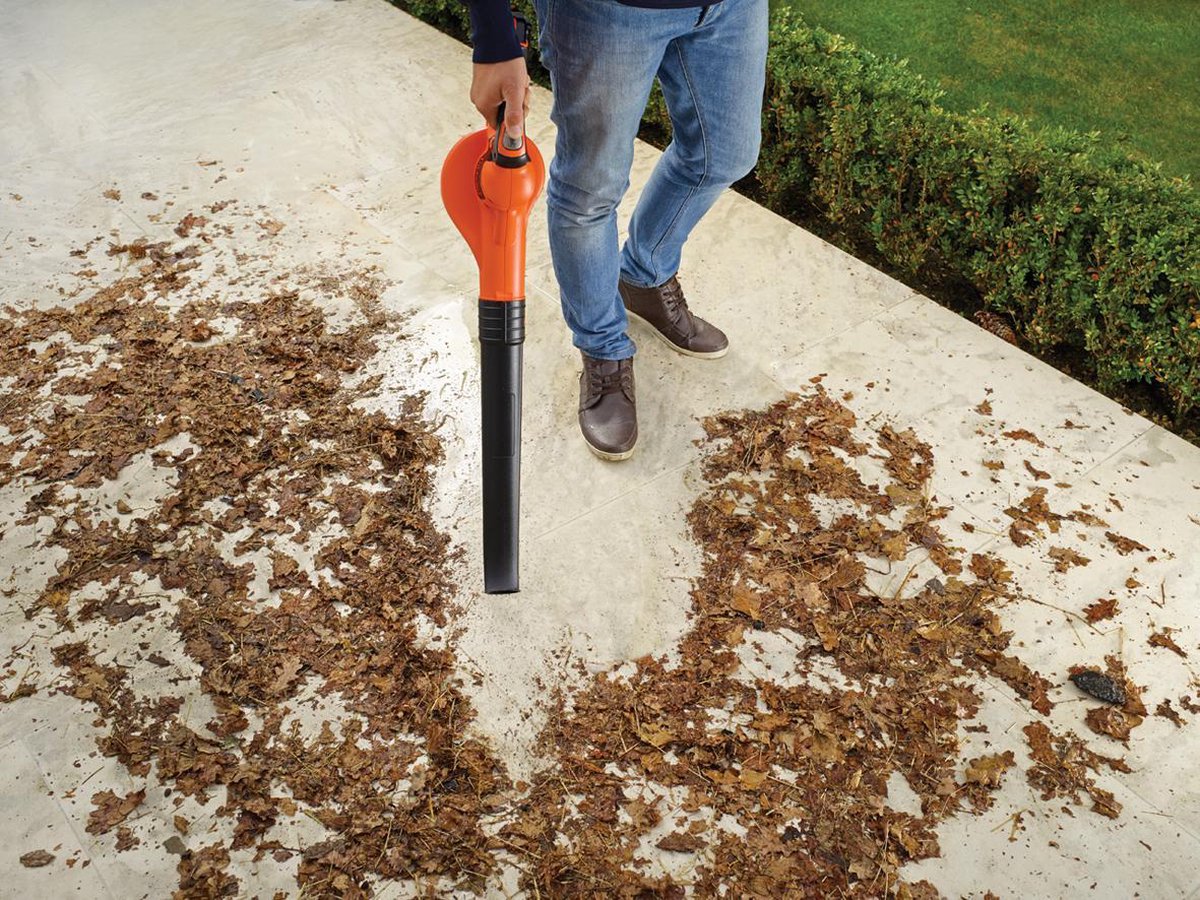 BLACK+DECKER 18V Bladblazer Accu POWERCOMMAND 2.0Ah met accu en lader POWERBOOST, 209 km/u - GWC1820PC-QW – foto 6
