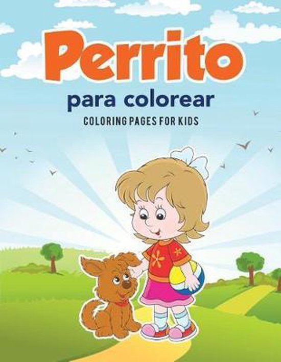 Perrito para colorear - cover