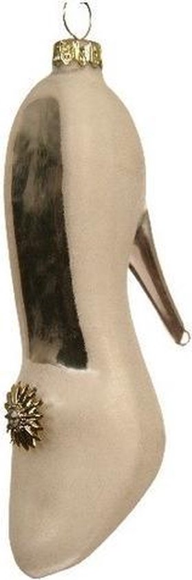 2x Kersthangers figuurtjes witte pumps/hakken 11 cm | bol.com