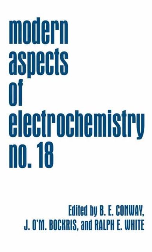 Modern Aspects of Electrochemistry 9780306423123 Boeken