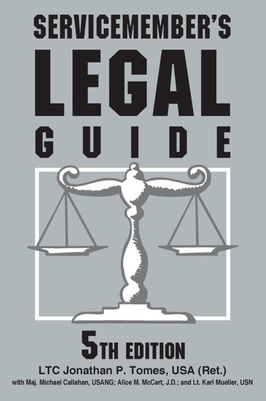 Servicemember's Legal Guide - cover
