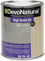 DevoNatural High Solid Oil Zijdewit - parketolie - 1 Liter