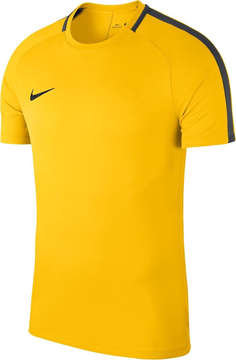 Nike Sportshirt Kids - geel/zwart Maat 128/140