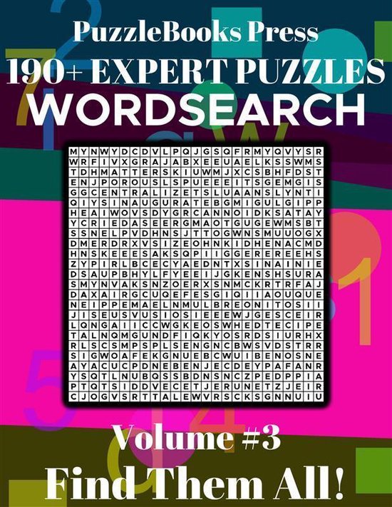 PuzzleBooks Press WordSearch – Volume 3 - cover