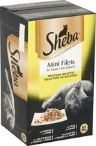 Sheba Mini Filets in Saus Traiteur Selectie alu kuipje 8x 85g