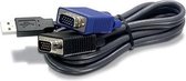 Kabel KVM Trendnet TK-CU10 Zwart 2,8 m