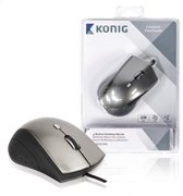 K\xf6nig CSMSD200 Desktop-muis met 3 knoppen medium-size