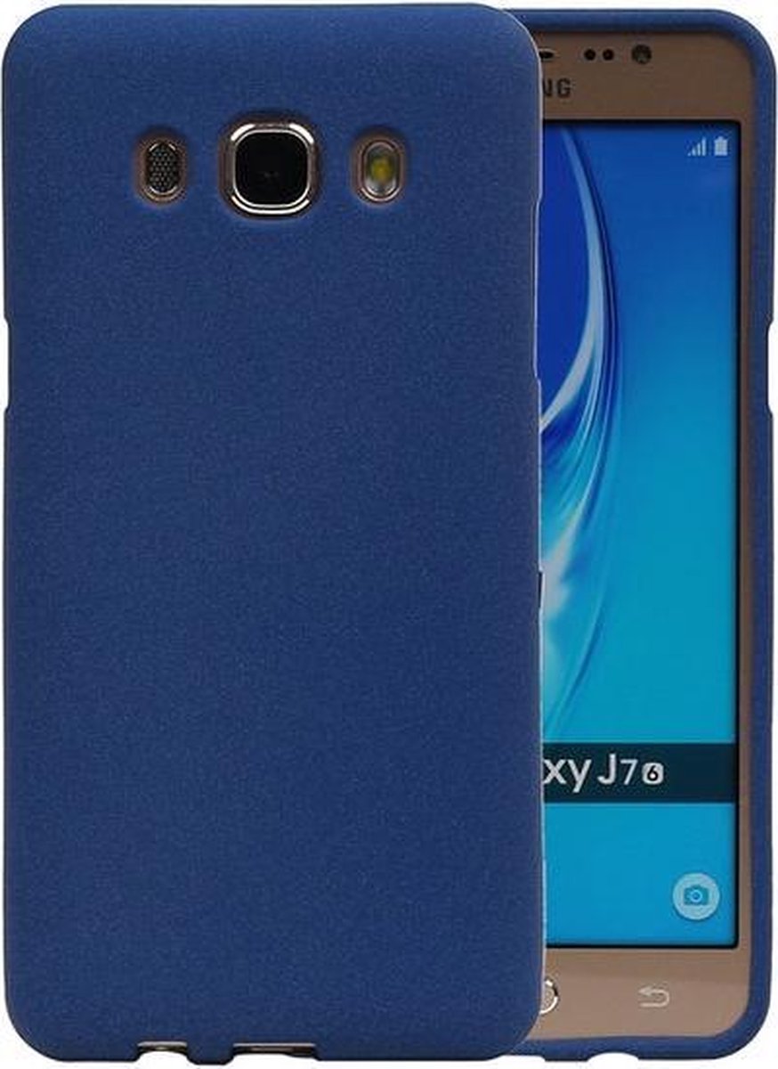 Blauw Zand TPU back case cover hoesje voor Samsung Galaxy J7 2016