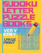Sudoku Letter Puzzle Books - Very Easy - Large Print