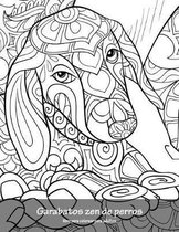 Garabatos zen de perros libro para colorear para adultos 1