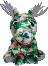 Lumo Stars Knuffel Lumo Moose Helge Groen/bruin 15 Cm