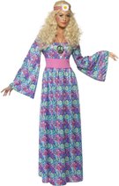 Hippie bloemen pak - Verkleedkleding - XL