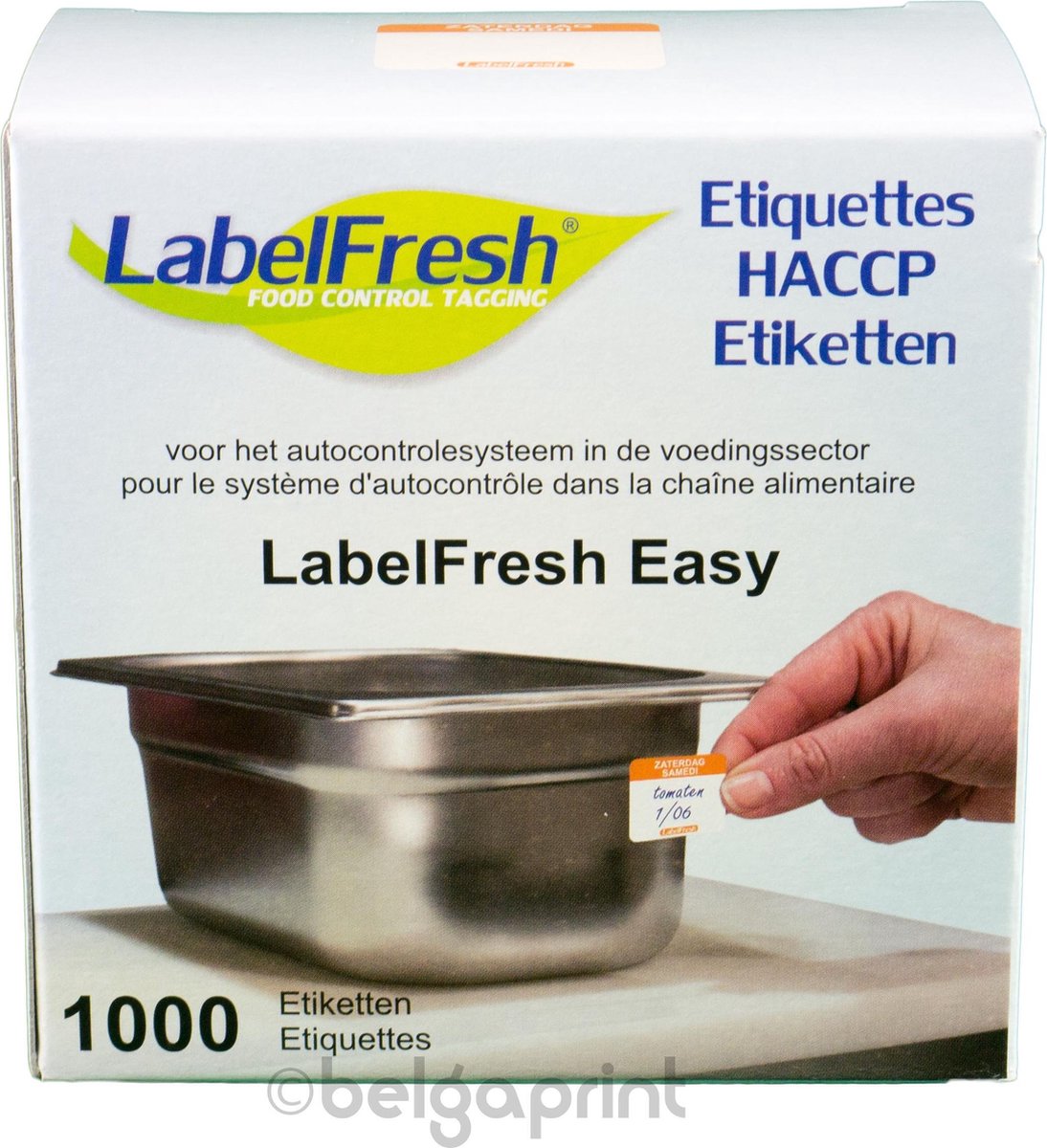 1000 LabelFresh Easy - 30x25 mm - zaterdag-samedi - HACCP etiketten / stickers