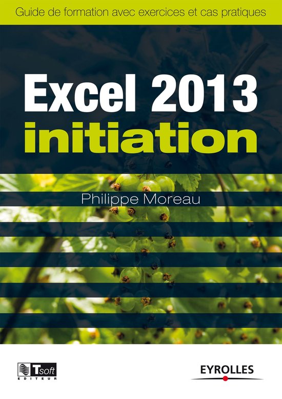 Les guides de formation Tsoft - Excel 2013 - Initiation - cover