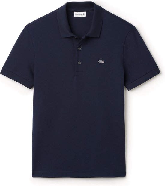 Lacoste - Slim Fit Polo SS - Navy Blauw - 3XL