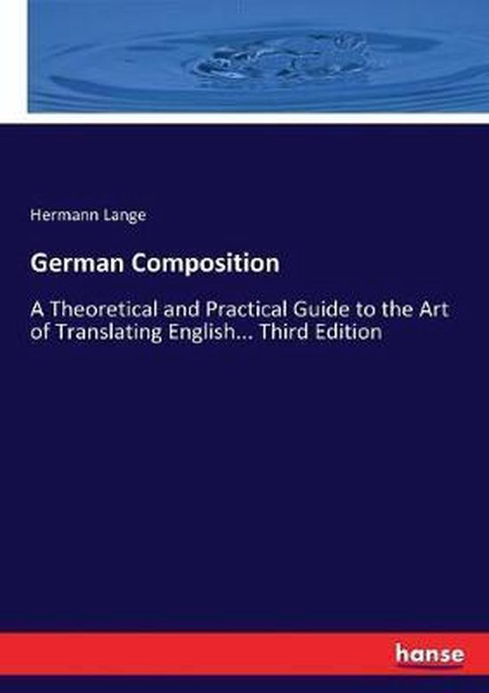 German Composition, Hermann Lange 9783337077822 Boeken