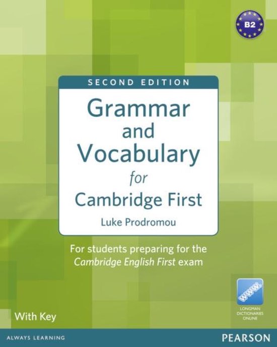 Grammar & Vocabulary For FCE Acc Online - cover