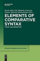 Studies in Generative Grammar [SGG]127- Elements of Comparative Syntax