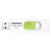 ADATA USB 3.1 Stick UV320 128GB White/Green