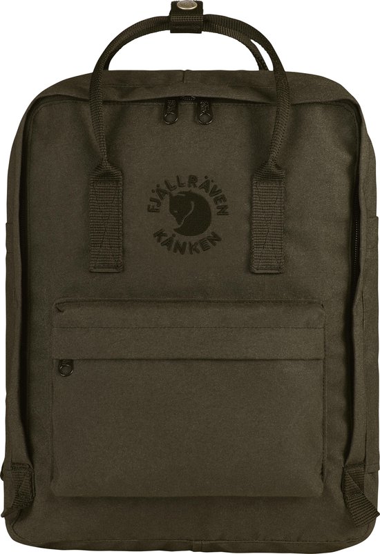 Fjällräven Re-Kånken Unisex Rugzak - Dark Olive