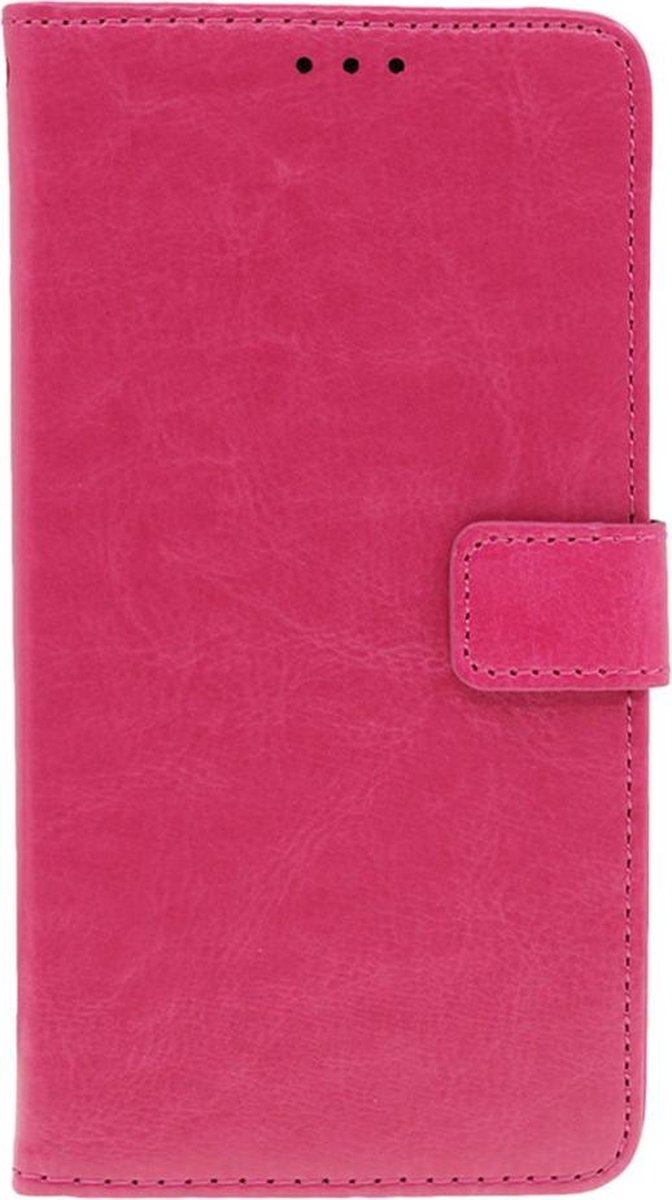 Shop4 - Wiko View 3 Hoesje - Wallet Case Cabello Roze